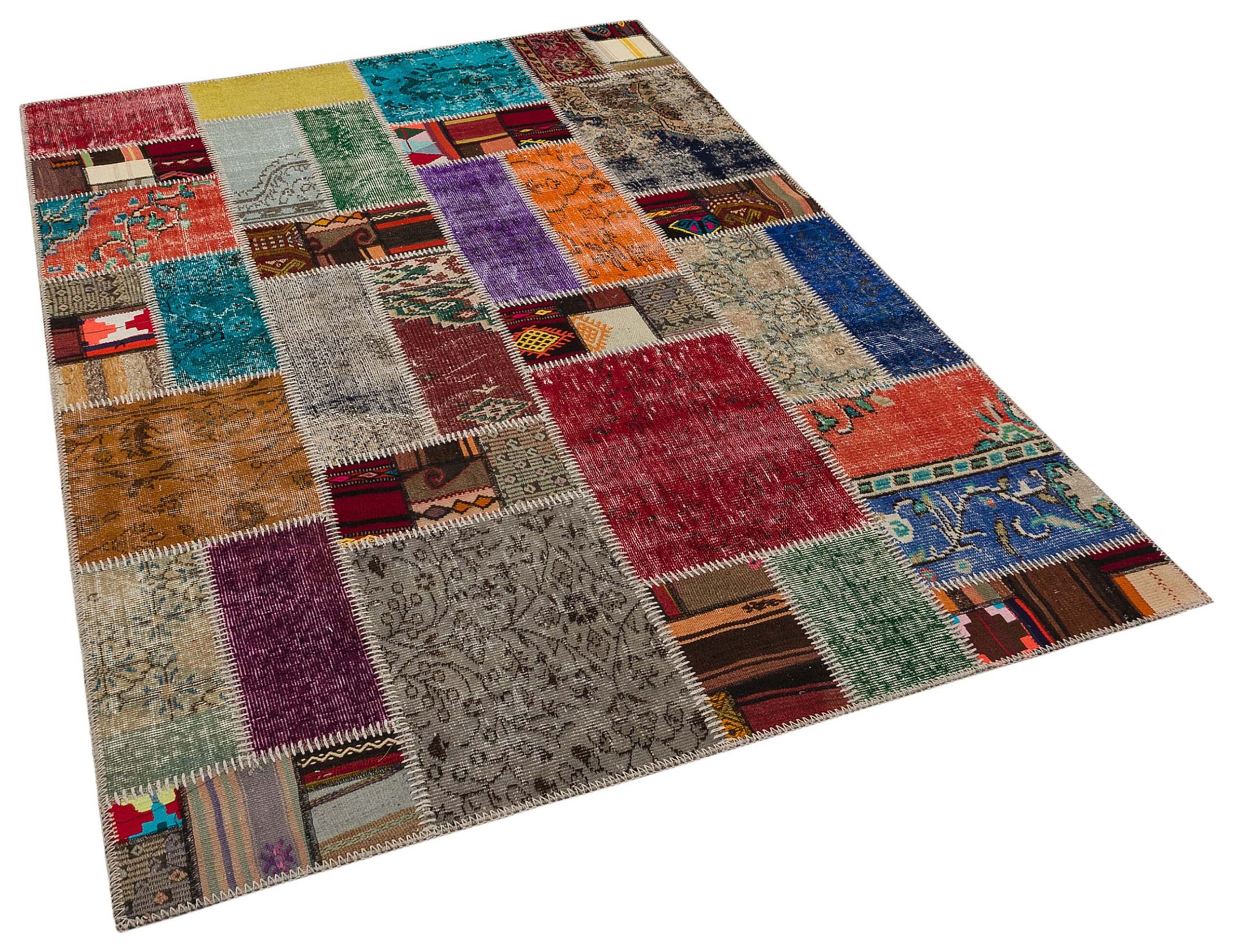 Handwoven Patchwork Rug
